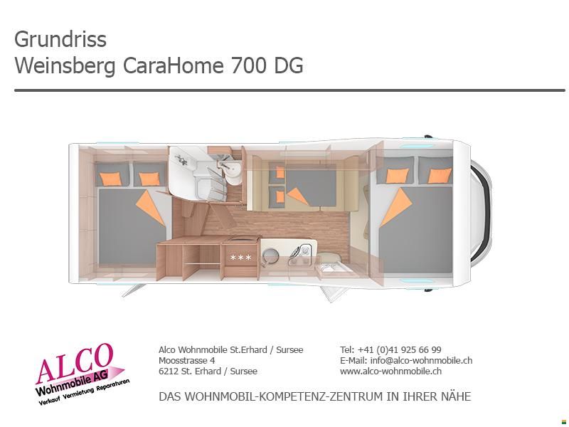 Weinsberg CaraHome 700 DG
