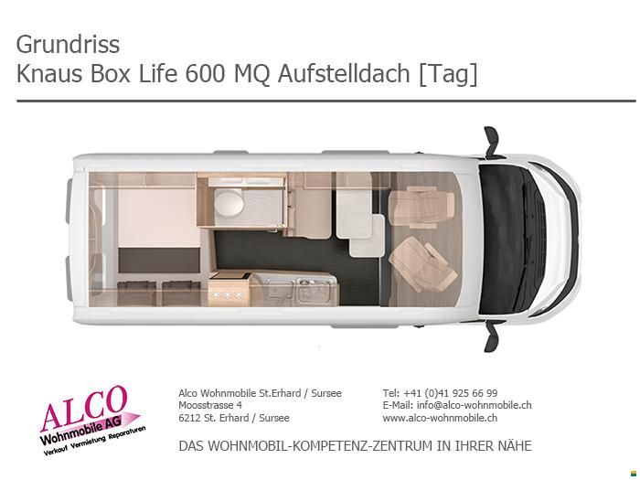 Knaus Boxlife 600 MQ / Aufstelldach