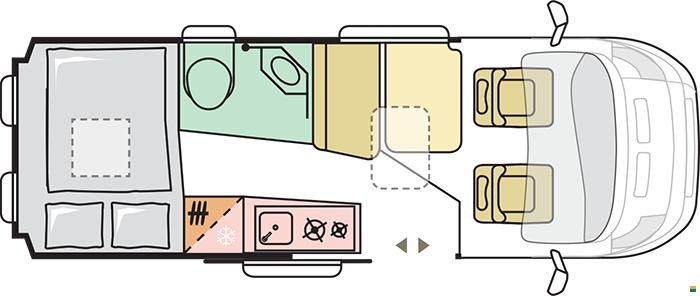Adria Twin Supreme 600 SPB