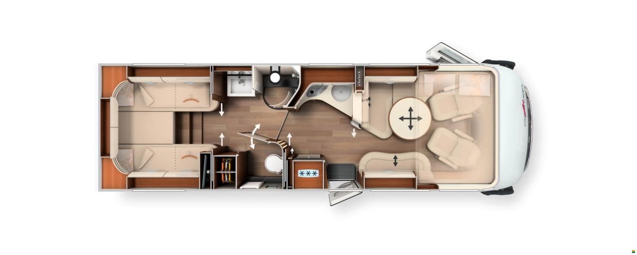 Carthago chic e-line I / XL - Mercedes I 61 XL LE - DA