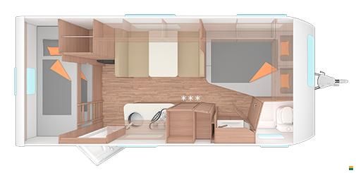 Weinsberg 500 FDK CaraOne HOT-Edition