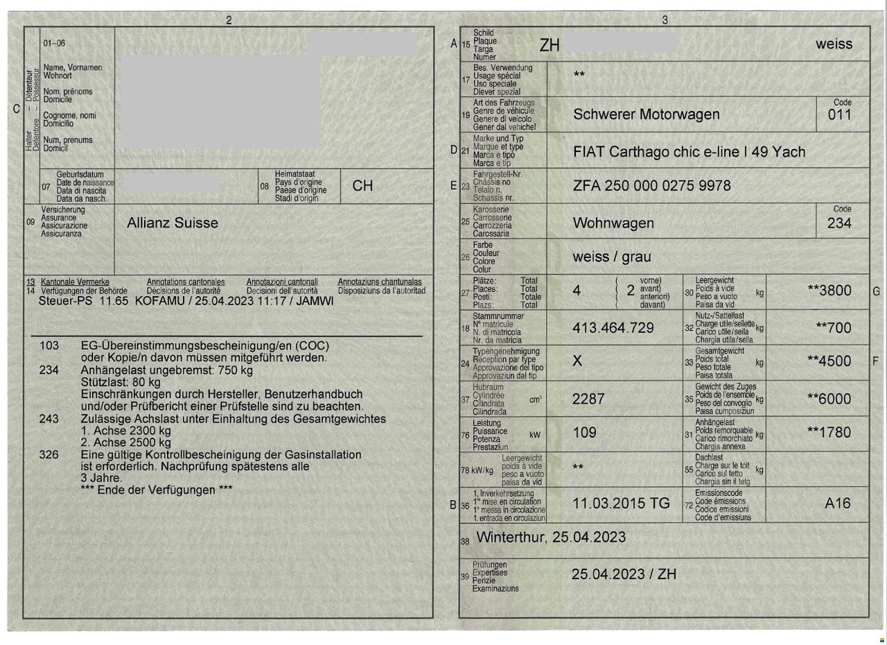 Carthago Chic E-Line I49 Yachting