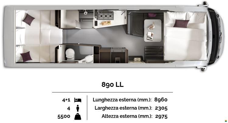 Adria SUPERSONIC 890 LL