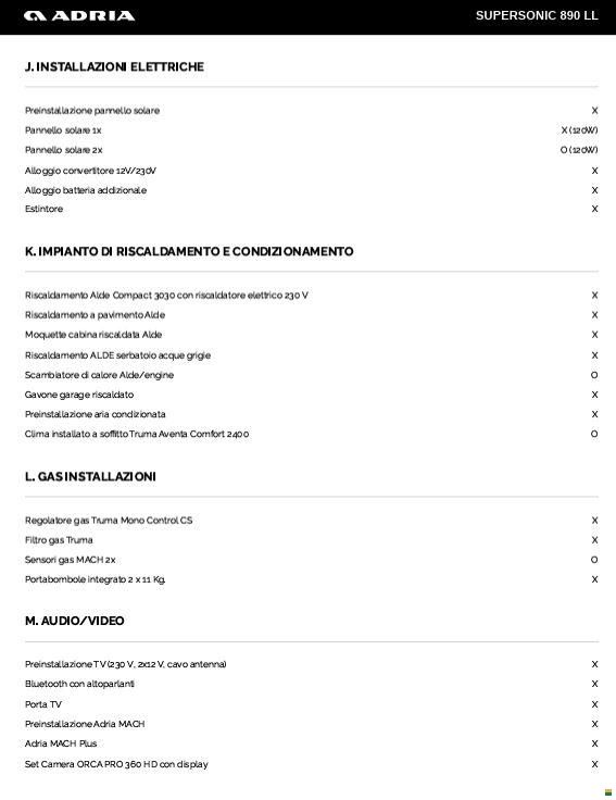 Adria SUPERSONIC 890 LL