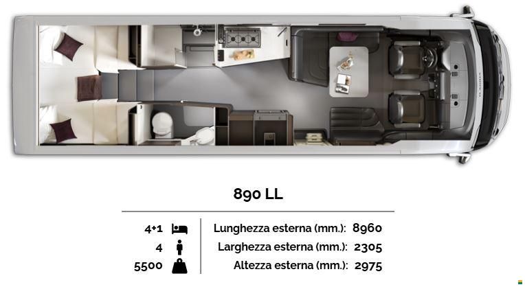 Adria SUPERSONIC 890 LL