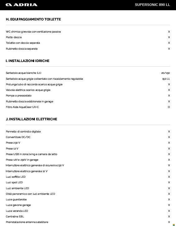 Adria SUPERSONIC 890 LL