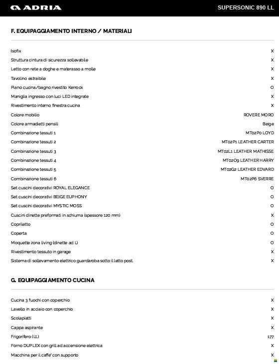 Adria SUPERSONIC 890 LL