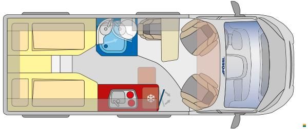Pössl Summit 600 L Shine *Längsbetten*