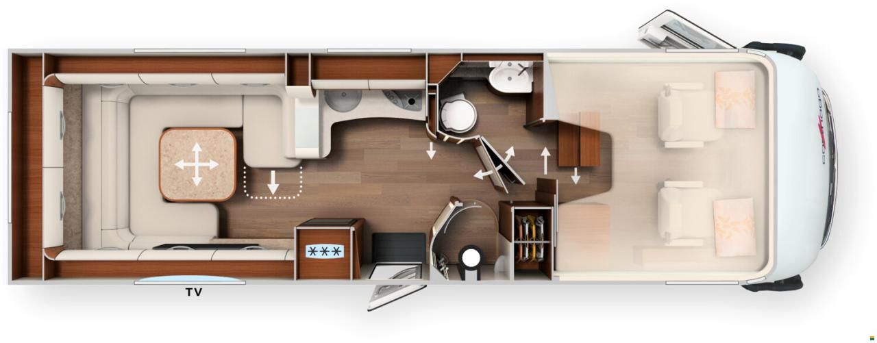 Carthago liner-for-two I 53 L
