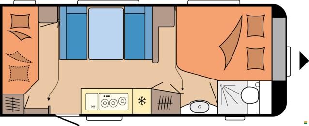 Hobby 560 KMFe De Luxe