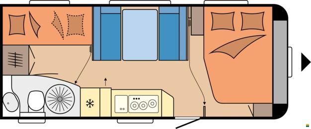 Hobby 545 KMF De Luxe