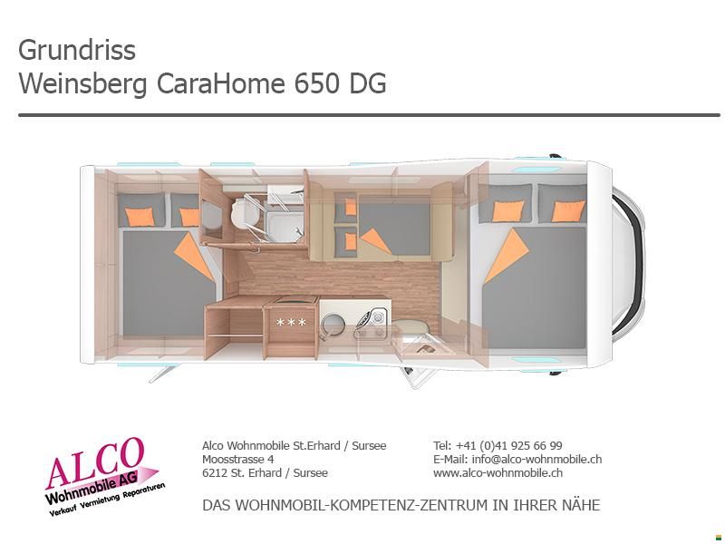 Weinsberg CaraHome 650 DG