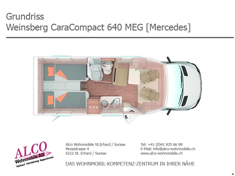 Weinsberg CaraCompact 640 MEG Edition
