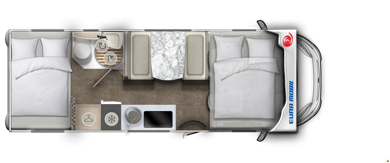 Eura Mobil Activa One 690 HB