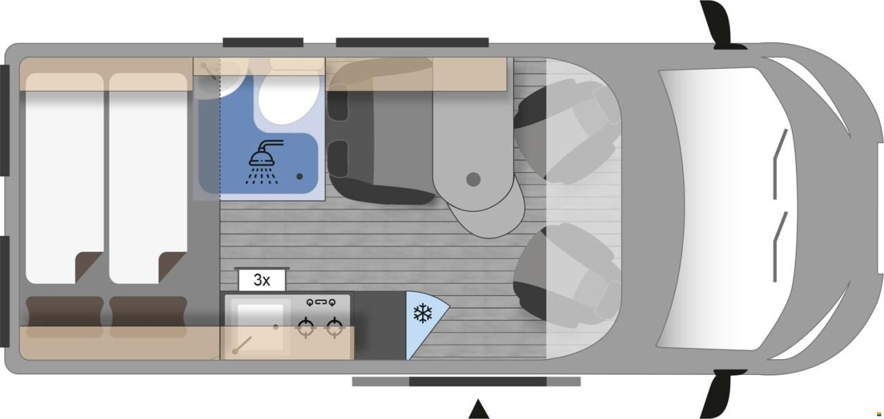 Clever Vans Tour 540 Citroen 140 PS