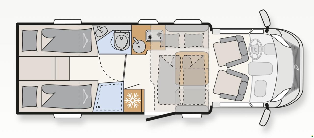 Dethleffs Just Camp T7052 EBL