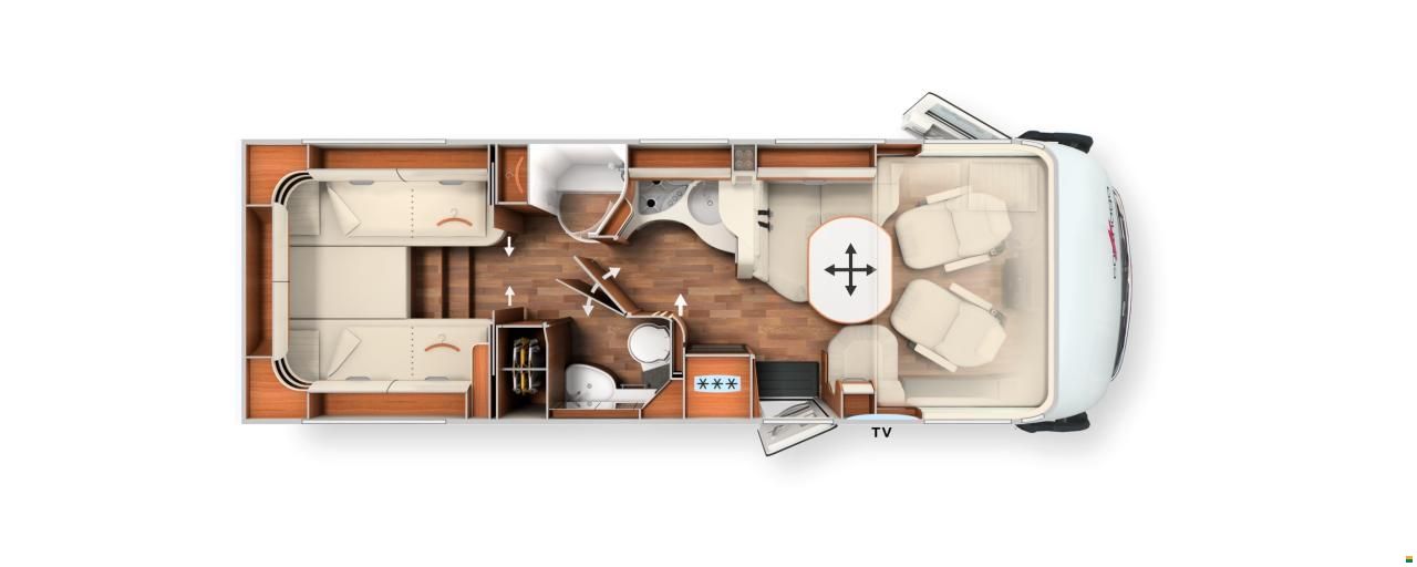 Carthago chic c-line I Mercedes c-line I 4.9 LE