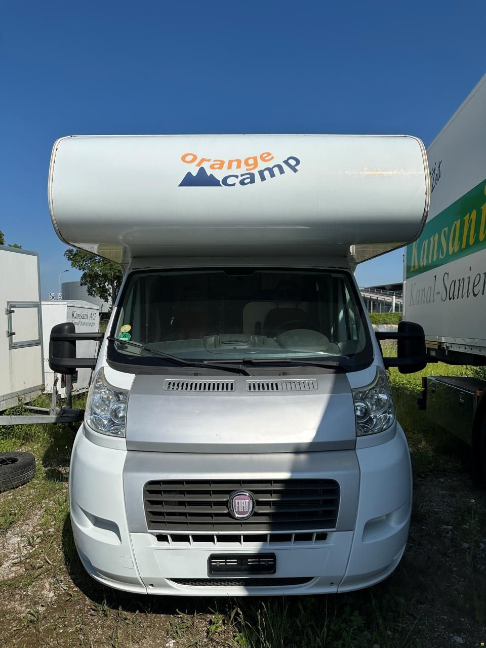 Fiat Ducato Orange Camp