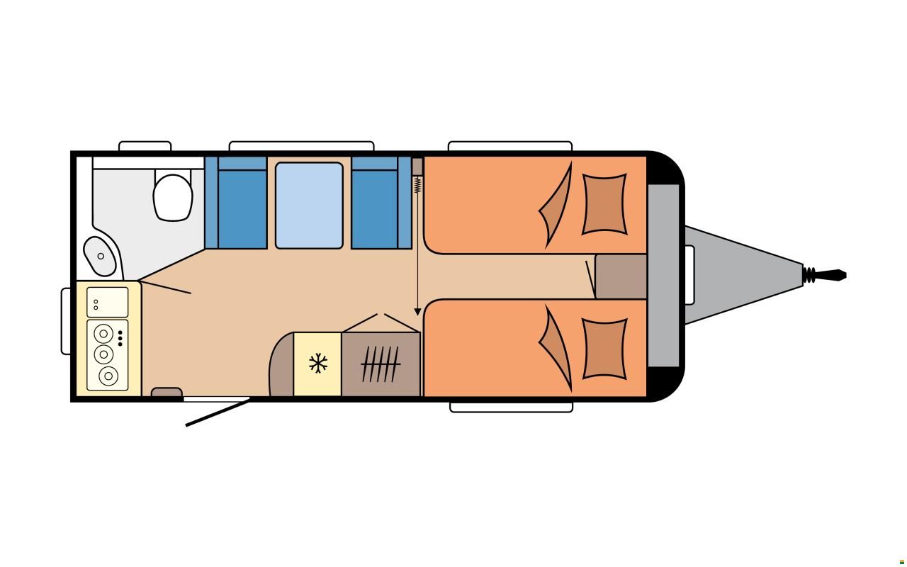 Hobby 460 SL EXCELLENT