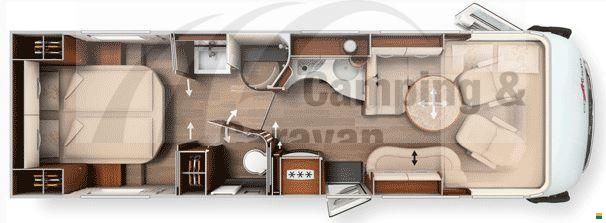 Carthago chic e-line I 64 XL QB