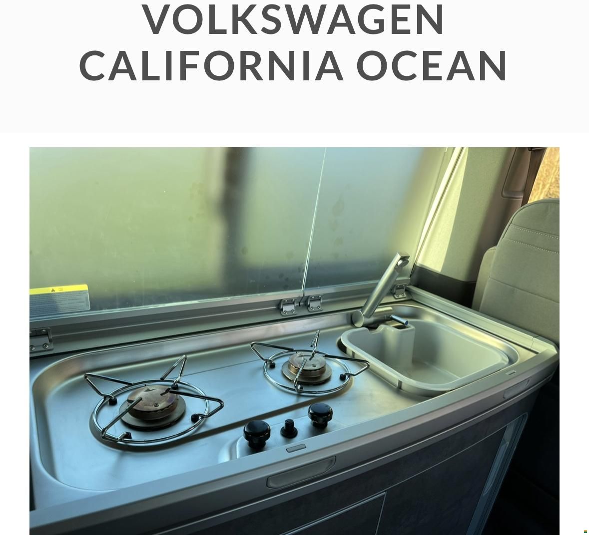 VW California Ocean T6