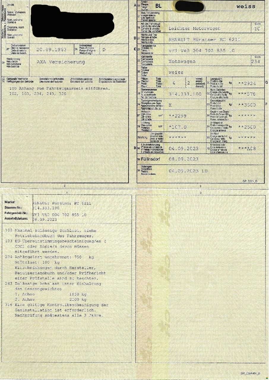 Bürstner Delfin C 621