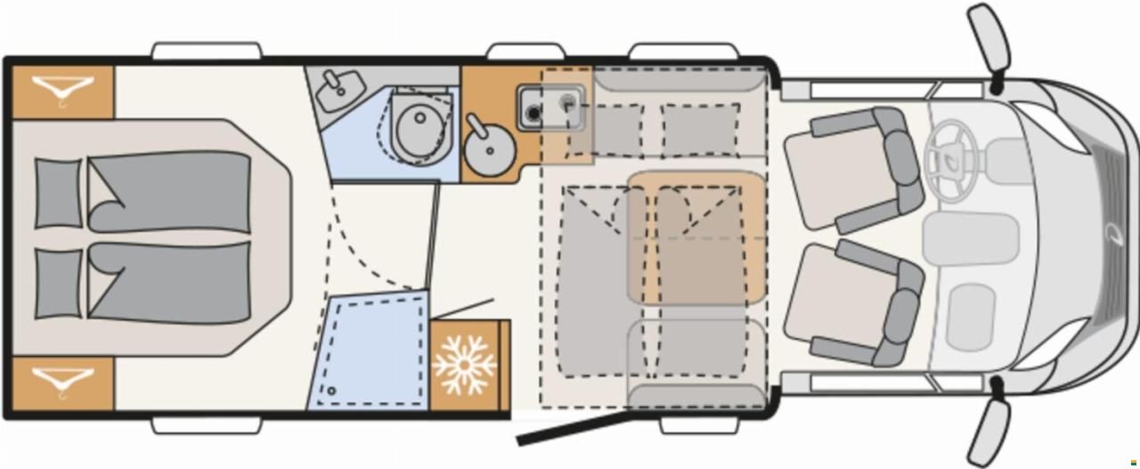 Dethleffs Trend T 7057 DBL