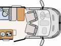 Dethleffs Globebus Go T 45 partiellement intégré