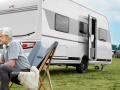 LMC Videro 580 mit Heckbad und Bugküche Wohnwagen