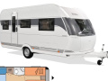 Hobby On Tour 460 DL Wohnwagen