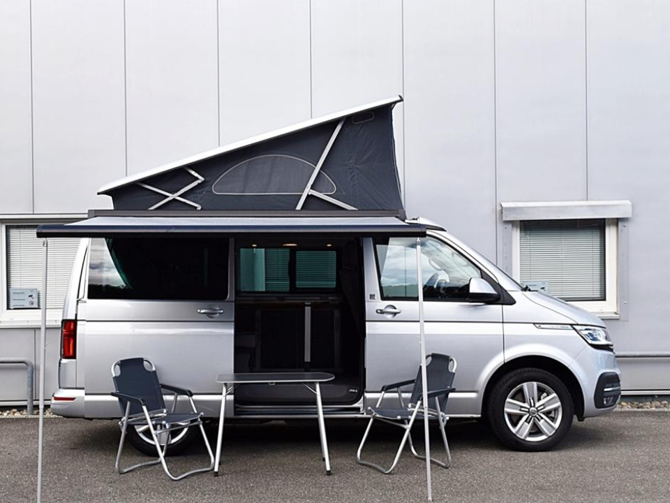 Wohnmobil Mito Slimline Tisch Wandschienensystem, Silber VWT5 T6 Wohnmobil Wohnwagen 166817031404